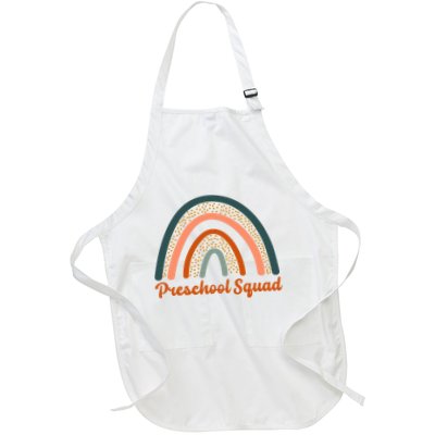 Preschool Squad Rainbow Back To School Apron