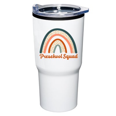 Preschool Squad Rainbow Back To School Tumbler