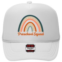 Preschool Squad Rainbow Back To School Trucker Hat