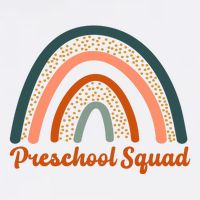 Preschool Squad Rainbow Back To School Trucker Hat