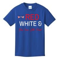 Patriotic Southern Red White And Bless Your Little Heart Funny Gift Kids T-Shirt