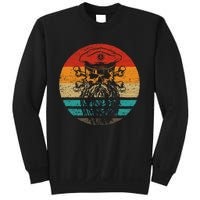 Pirate Skull Retro Style Vintage Sweatshirt