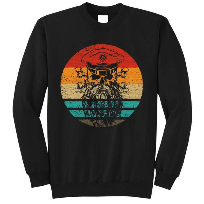 Pirate Skull Retro Style Vintage Sweatshirt