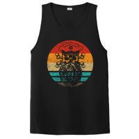 Pirate Skull Retro Style Vintage PosiCharge Competitor Tank