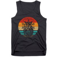 Pirate Skull Retro Style Vintage Tank Top