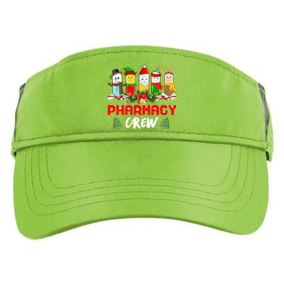 Pills Snow Reindeer Santa Claus Pharmacy Crew Christmas Gift Adult Drive Performance Visor