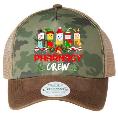 Pills Snow Reindeer Santa Claus Pharmacy Crew Christmas Gift Legacy Tie Dye Trucker Hat