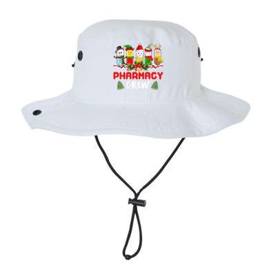 Pills Snow Reindeer Santa Claus Pharmacy Crew Christmas Gift Legacy Cool Fit Booney Bucket Hat