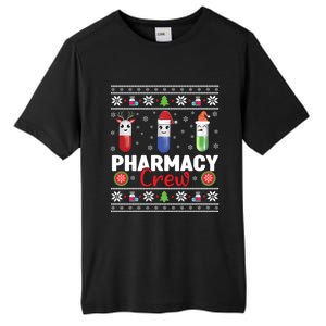 Pills Snow Reindeer Santa Claus Xmas Pharmacy Crew Meaningful Gift Tall Fusion ChromaSoft Performance T-Shirt