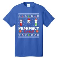 Pills Snow Reindeer Santa Claus Xmas Pharmacy Crew Meaningful Gift Tall T-Shirt