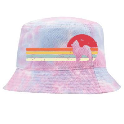 Pomeranian Shirts Retro Style Tie-Dyed Bucket Hat