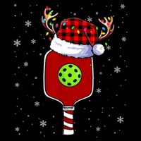 Pickleball Santa Sports Christmas Pickleball Player Gift Sweatshirt