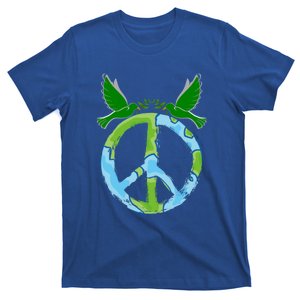 Peace Sign Symbol Peace And Love For The World Peace Ll Gift T-Shirt