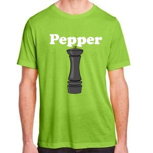 Pepper Shaker Salt And Pepper Bff Matching Halloween Costume Gift Adult ChromaSoft Performance T-Shirt