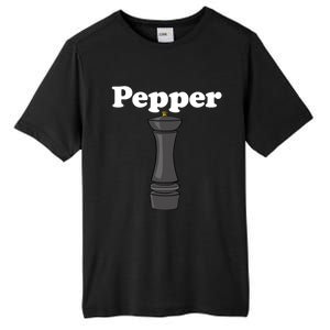 Pepper Shaker Salt And Pepper Bff Matching Halloween Costume Gift Tall Fusion ChromaSoft Performance T-Shirt