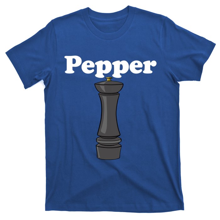 Pepper Shaker Salt And Pepper Bff Matching Halloween Costume Gift T-Shirt