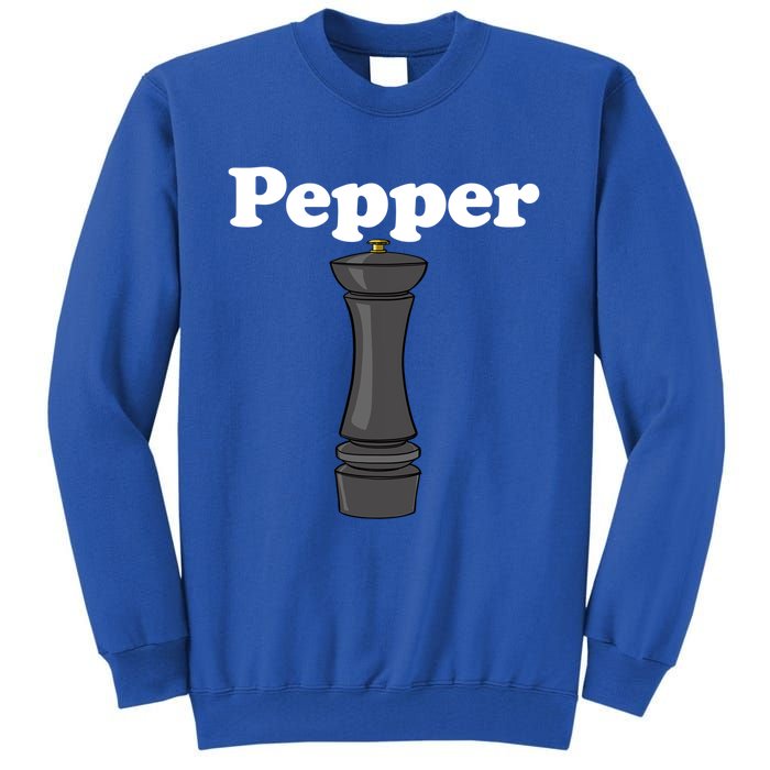 Pepper Shaker Salt And Pepper Bff Matching Halloween Costume Gift Tall Sweatshirt