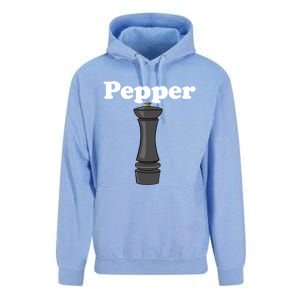 Pepper Shaker Salt And Pepper Bff Matching Halloween Costume Gift Unisex Surf Hoodie