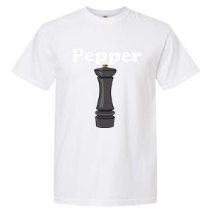 Pepper Shaker Salt And Pepper Bff Matching Halloween Costume Gift Garment-Dyed Heavyweight T-Shirt