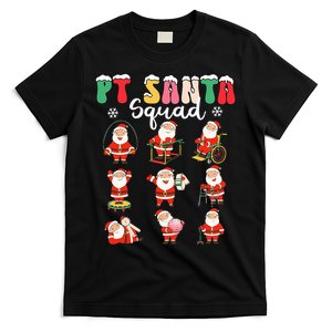 Pt Santa Squad Physical Therapy Christmas Physical Therapist T-Shirt