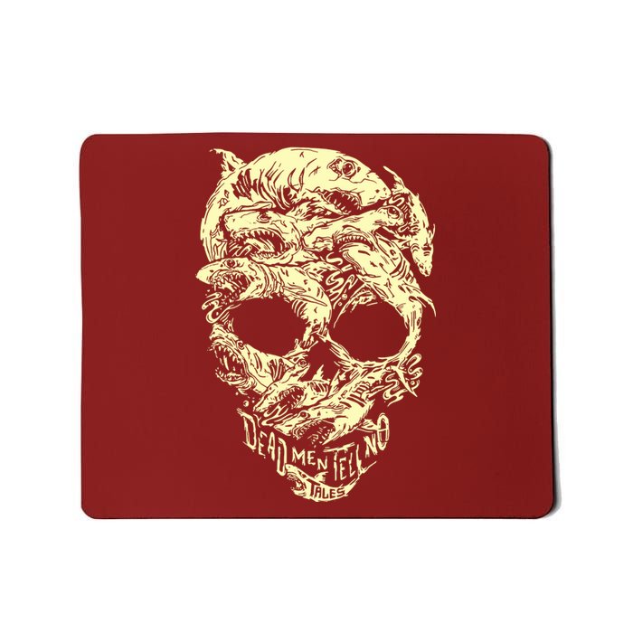 Pirates Shark Skull Mousepad