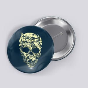 Pirates Shark Skull Button