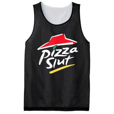 Pizza Slut Spoof Parody Mesh Reversible Basketball Jersey Tank