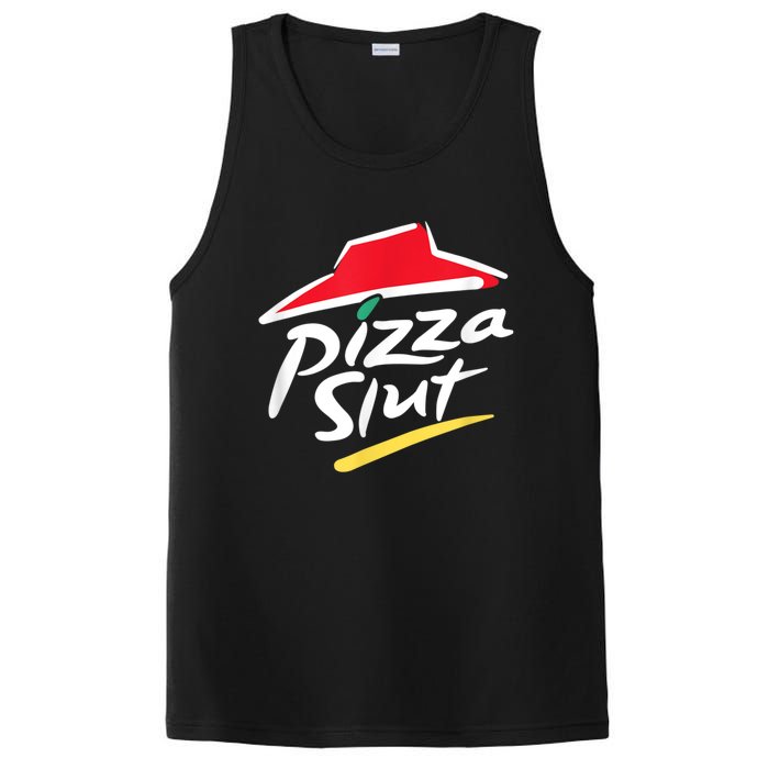 Pizza Slut Spoof Parody PosiCharge Competitor Tank