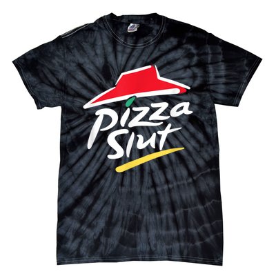 Pizza Slut Spoof Parody Tie-Dye T-Shirt