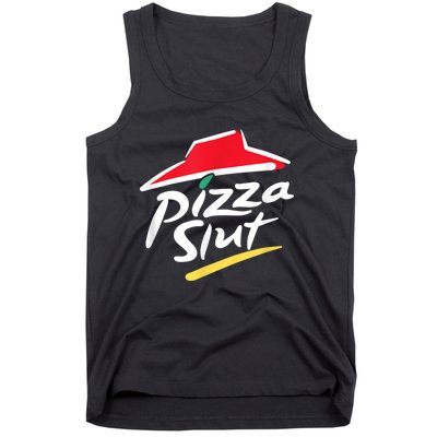 Pizza Slut Spoof Parody Tank Top