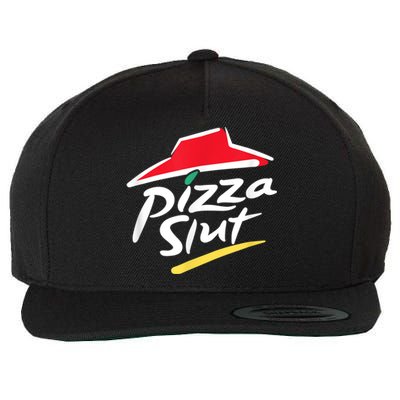 Pizza Slut Spoof Parody Wool Snapback Cap