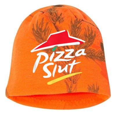 Pizza Slut Spoof Parody Kati - Camo Knit Beanie