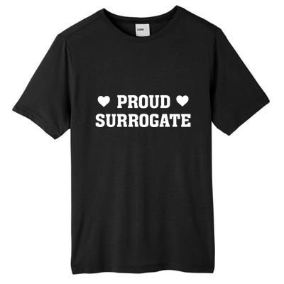 Proud Surrogate Surrogacy Love Heart Gift Tall Fusion ChromaSoft Performance T-Shirt