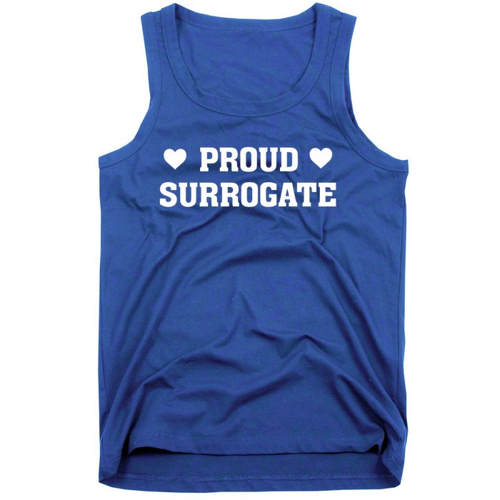 Proud Surrogate Surrogacy Love Heart Gift Tank Top