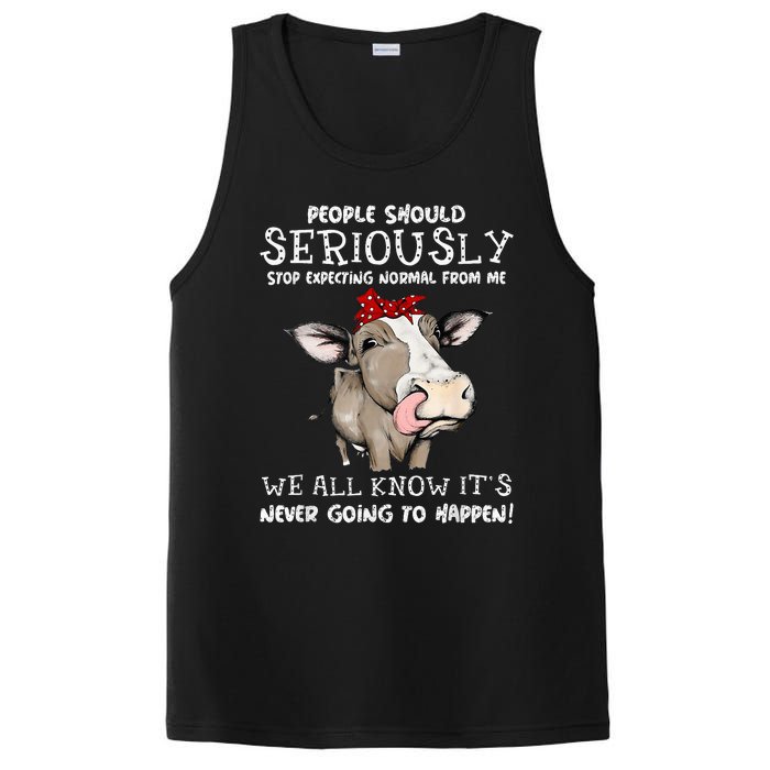 People Should Seriously Stop Expecting Normal From Me PosiCharge Competitor Tank