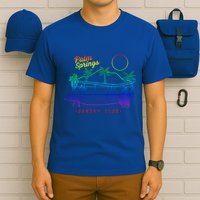 Palm Springs Sunday Club Simple Line Drawing Meaningful Gift T-Shirt