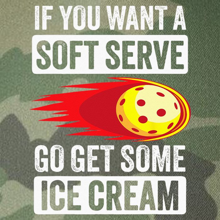Pickleball Soft Serve Ice Cream Funny Pickleball Legacy Tie Dye Trucker Hat