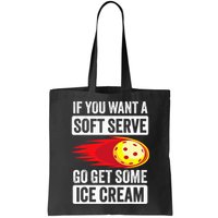 Pickleball Soft Serve Ice Cream Funny Pickleball Bag
