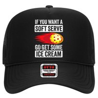 Pickleball Soft Serve Ice Cream Funny Pickleball Trucker Hat