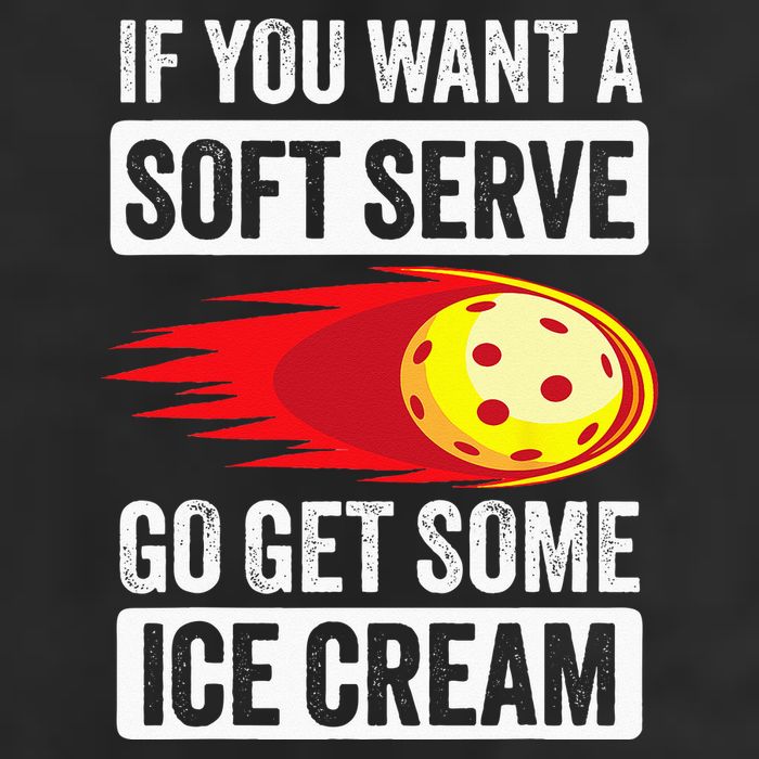 Pickleball Soft Serve Ice Cream Funny Pickleball Trucker Hat
