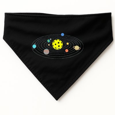 Pickleball Solar System USA-Made Doggie Bandana