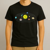 Pickleball Solar System T-Shirt