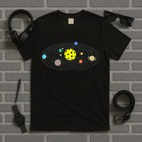 Pickleball Solar System T-Shirt