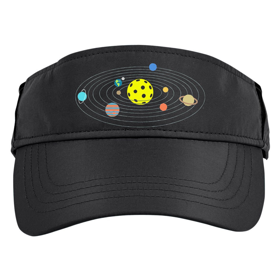 Pickleball Solar System Adult Drive Performance Visor