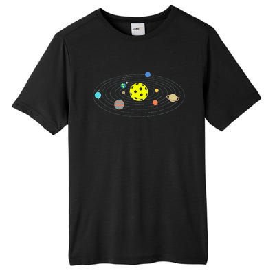 Pickleball Solar System Tall Fusion ChromaSoft Performance T-Shirt