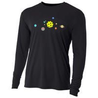 Pickleball Solar System Cooling Performance Long Sleeve Crew