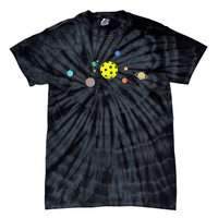 Pickleball Solar System Tie-Dye T-Shirt