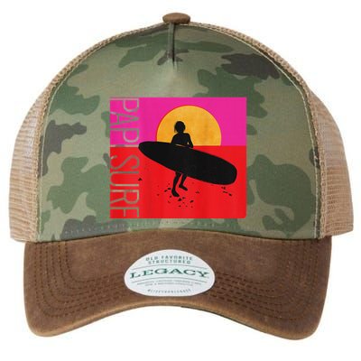 Papi Surf Sunset Surfboard Legacy Tie Dye Trucker Hat