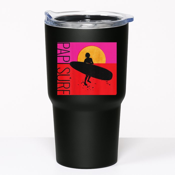 Papi Surf Sunset Surfboard Tumbler