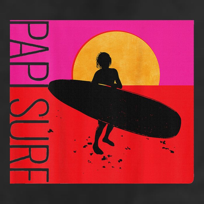 Papi Surf Sunset Surfboard Tumbler